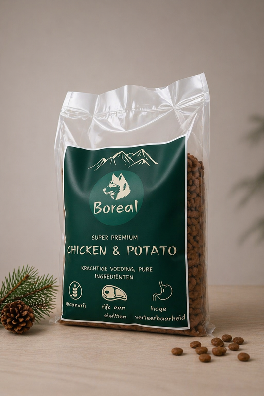 Chicken & Potato
100% Graanvrij