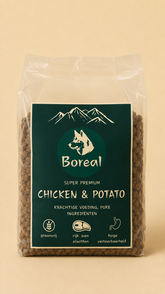 Chicken & Potato
100% Graanvrij