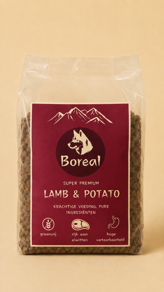 Lamb & Potato
100% Graanvrij