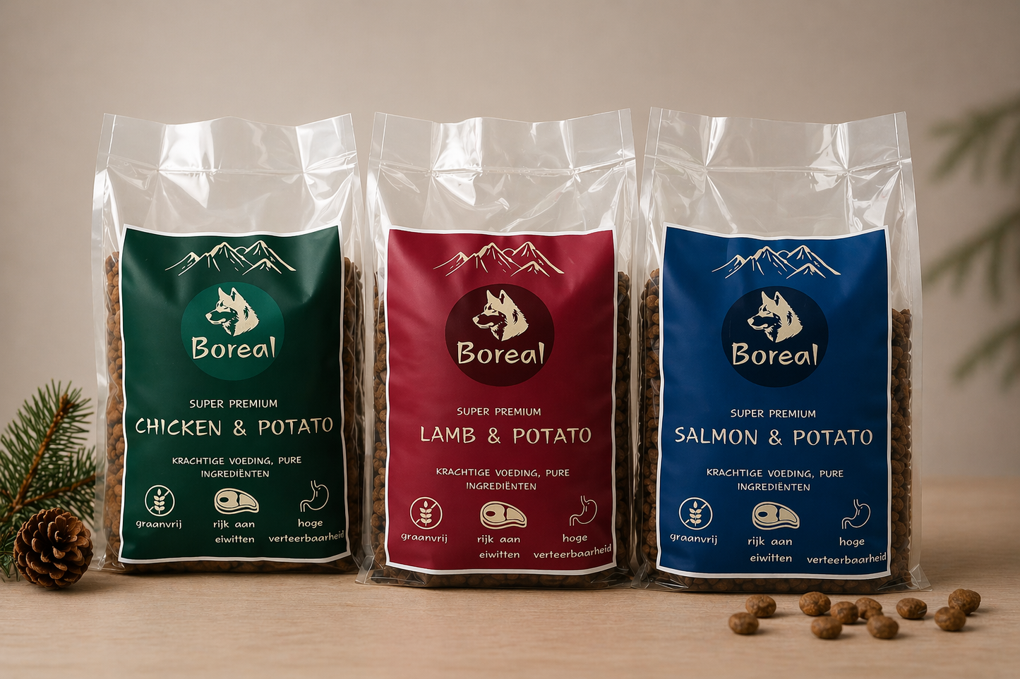 Chicken & Potato
100% Graanvrij