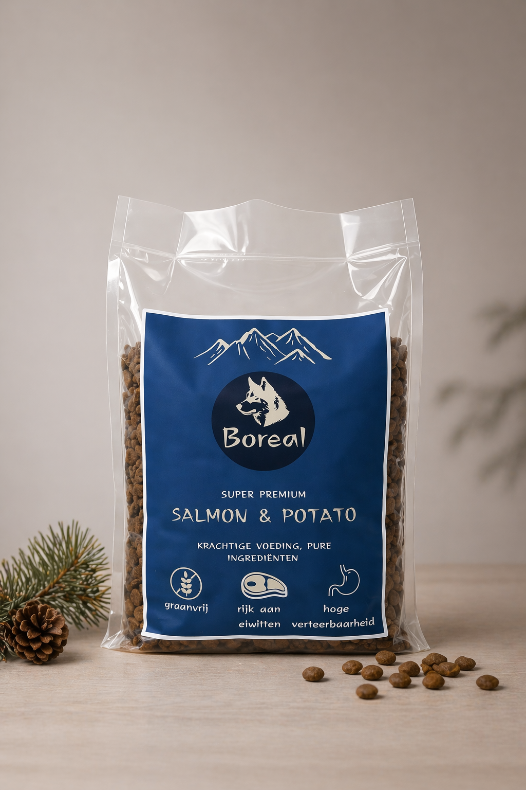 Salmon & Potato
100% Graanvrij