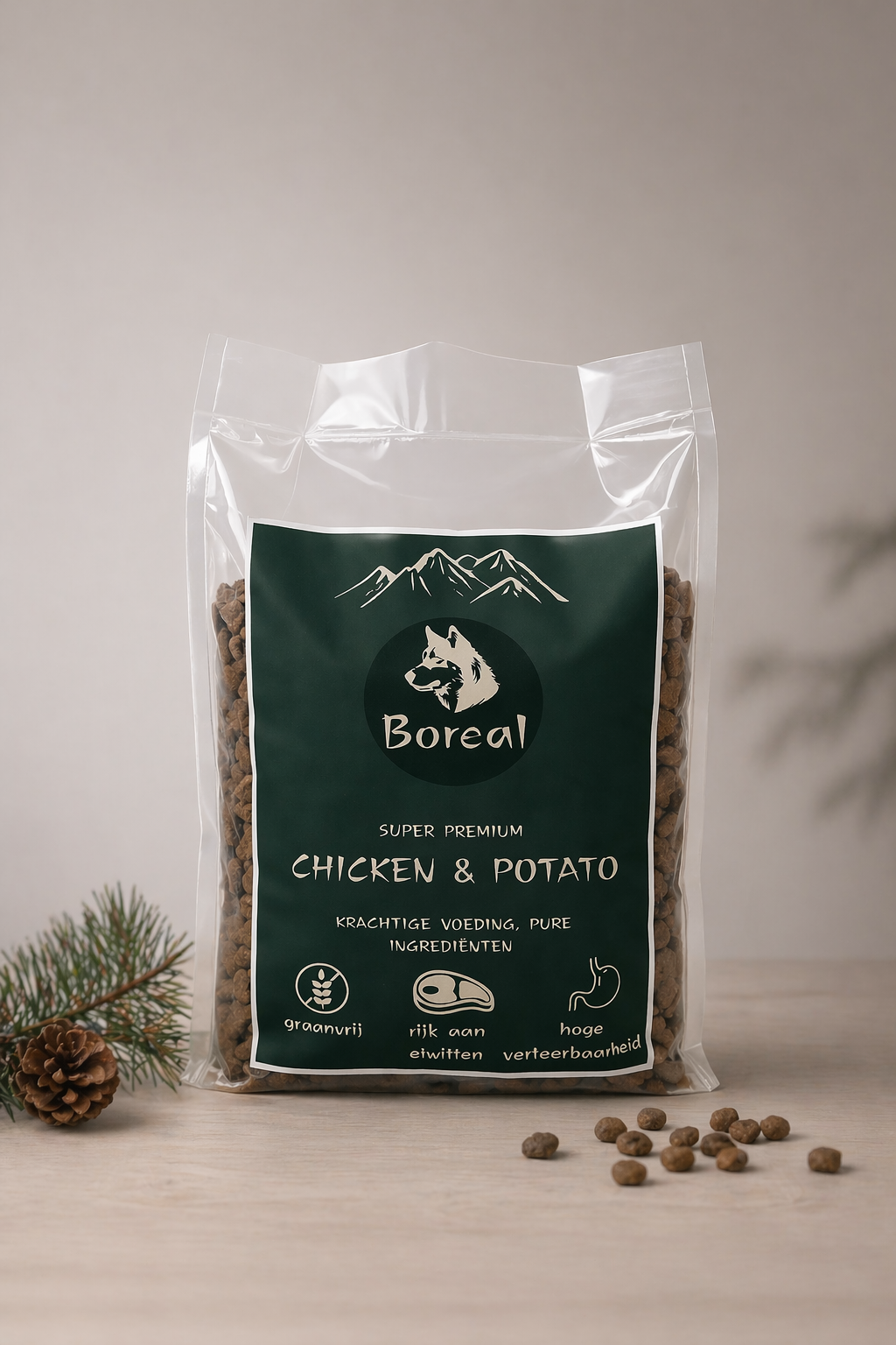 Chicken & Potato
100% Graanvrij
