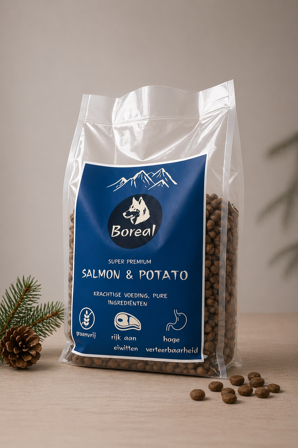 Salmon & Potato
100% Graanvrij