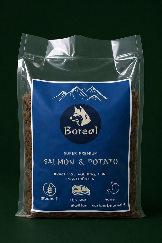 Salmon & Potato
100% Graanvrij