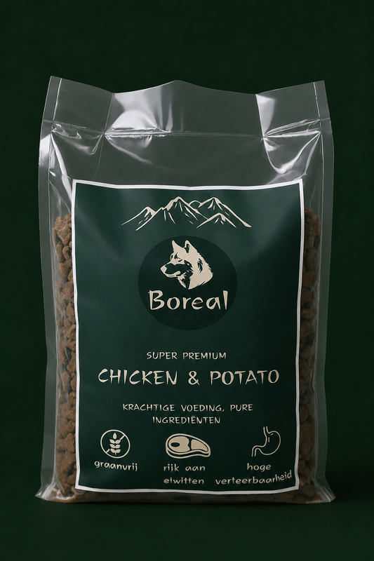 Chicken & Potato
100% Graanvrij