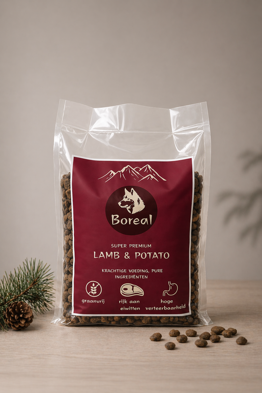 Lamb & Potato
100% Graanvrij